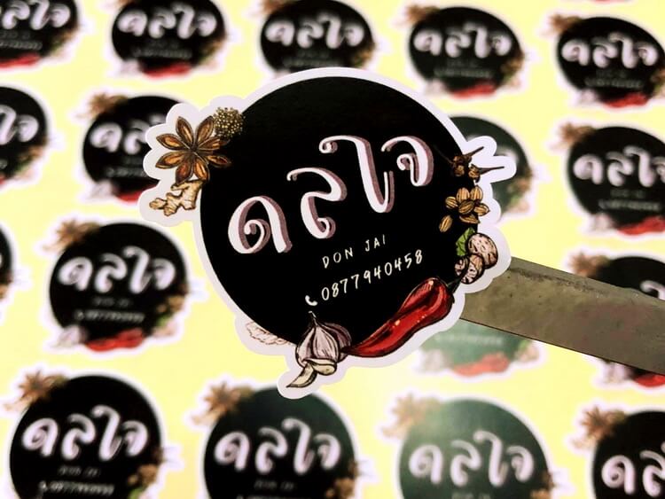 สติ๊กเกอร์ ฉลากสินค้า 60